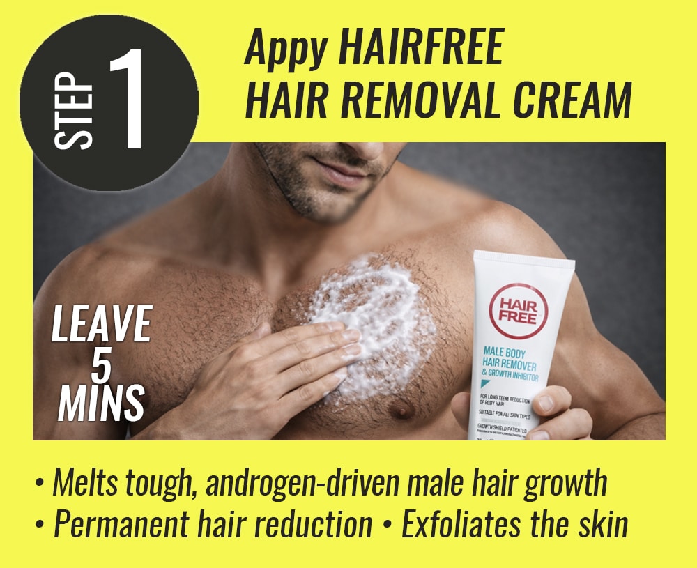 STEP1-MEN Hair Removal Cream for Men